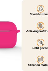 Nomfy Nomfy Siliconen Hoesje Voor Apple AirPods 4 - Roze