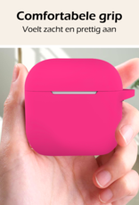Nomfy Nomfy Siliconen Hoesje Voor Apple AirPods 4 - Roze