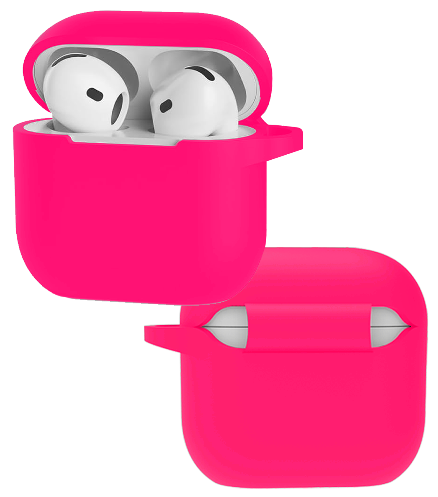 NoXx NoXx Siliconen Hoesje Voor Apple AirPods 4 - Roze