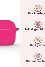 NoXx NoXx Siliconen Hoesje Voor Apple AirPods 4 - Roze