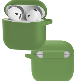 NoXx NoXx Siliconen Hoesje Voor Apple AirPods 4 - Donkergroen