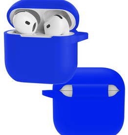 NoXx NoXx Siliconen Hoesje Voor Apple AirPods 4 - Blauw