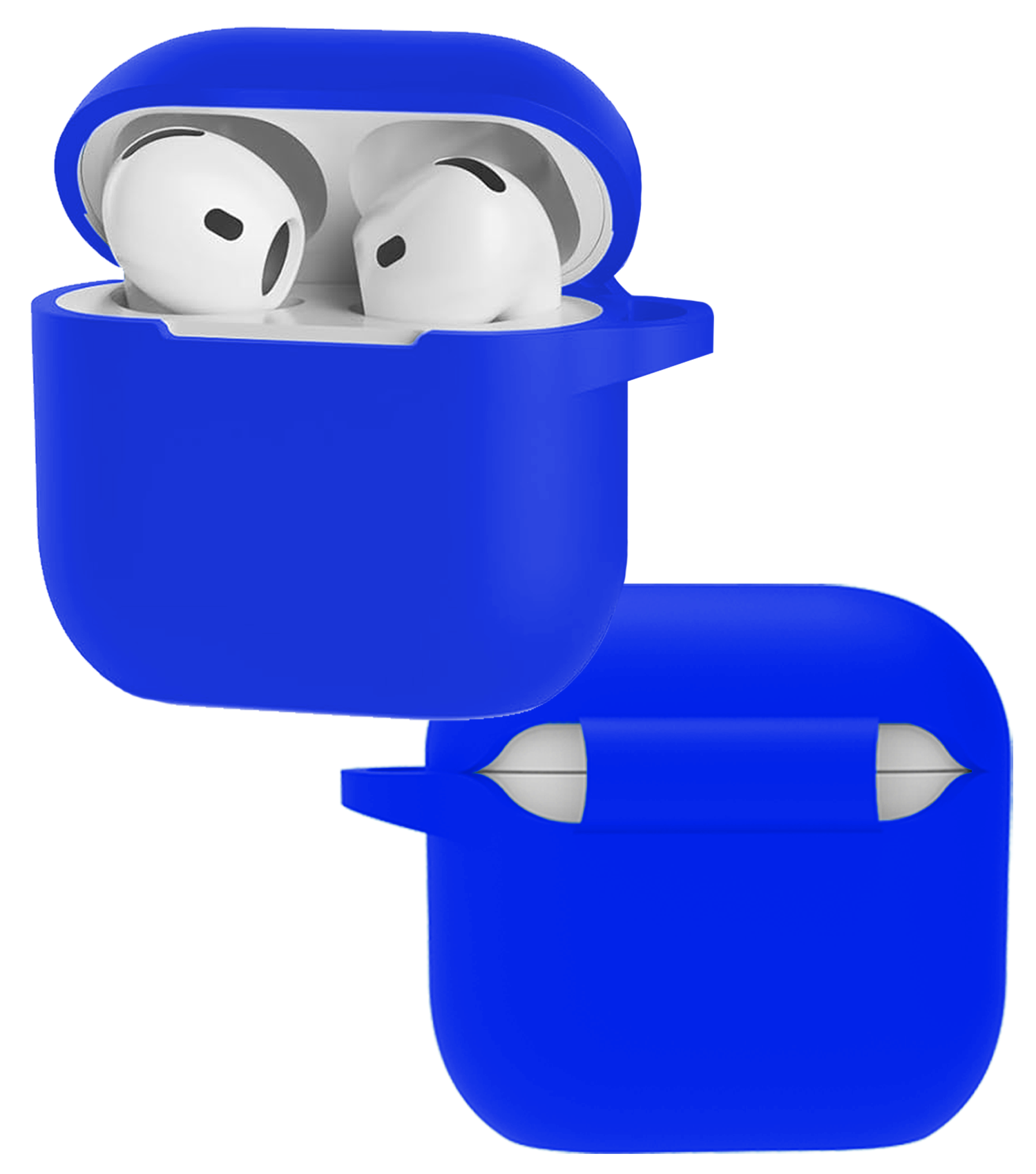 NoXx NoXx Siliconen Hoesje Voor Apple AirPods 4 - Blauw