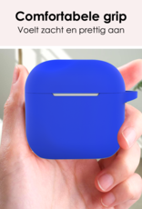 NoXx NoXx Siliconen Hoesje Voor Apple AirPods 4 - Blauw