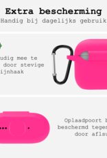 BASEY. BASEY. Siliconen Hoesje Voor Apple AirPods 4 - Roze
