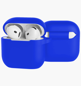 BASEY. BASEY. Siliconen Hoesje Voor Apple AirPods 4 - Blauw