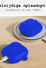 BASEY. BASEY. Siliconen Hoesje Voor Apple AirPods 4 - Blauw