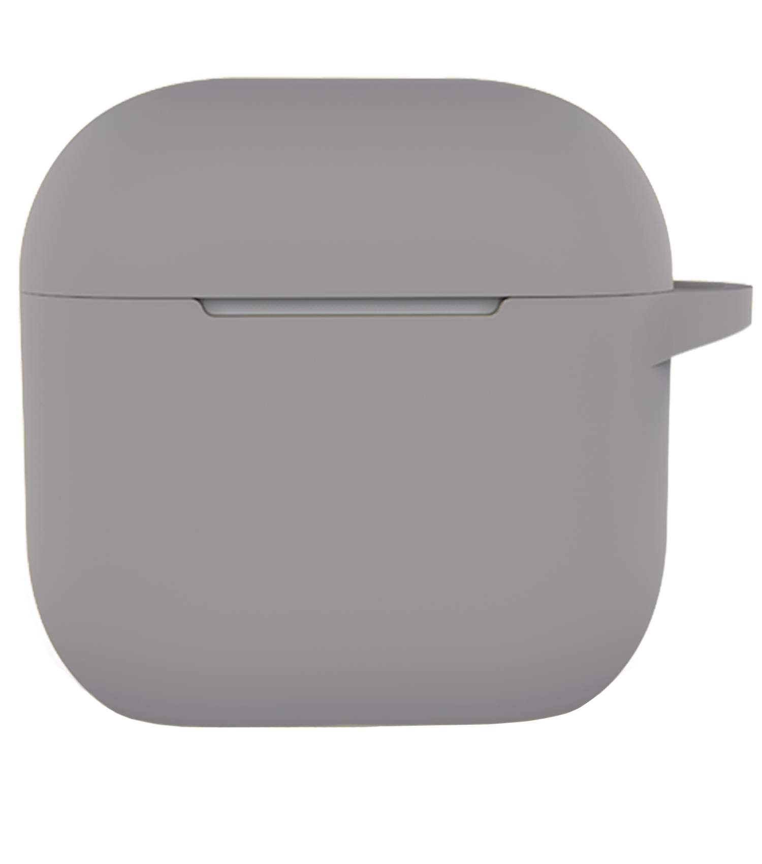 Nomfy Nomfy Siliconen Hoesje Voor Apple AirPods 4 - Grijs