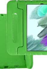 BASEY. BASEY. Samsung Galaxy Tab A7 Lite (2021) Kinderhoes met screenprotector - Groen