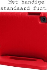 BASEY. BASEY. Samsung Galaxy Tab A7 Lite (2021) Kinderhoes met screenprotector - Rood
