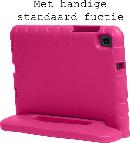 BASEY. BASEY. Samsung Galaxy Tab A7 Lite (2021) Kinderhoes met screenprotector - Roze