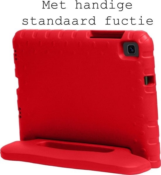 BASEY. BASEY. Samsung Galaxy Tab A7 Lite (2021) Kinderhoes met 2x screenprotector - Zwart
