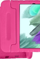 BASEY. BASEY. Samsung Galaxy Tab A7 Lite (2021) Kinderhoes met 2x screenprotector - Rood