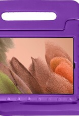 NoXx NoXx Samsung Galaxy Tab A7 Lite (2021) Kinderhoes met 2x screenprotector - Paars