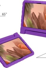 NoXx NoXx Samsung Galaxy Tab A7 Lite (2021) Kinderhoes met 2x screenprotector - Paars