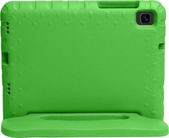 Nomfy Nomfy Samsung Galaxy Tab A7 Lite (2021) Kinderhoes met screenprotector - Oranje