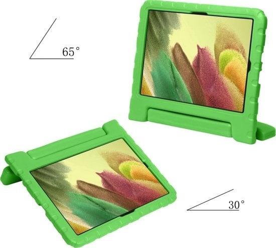 Nomfy Nomfy Samsung Galaxy Tab A7 Lite (2021) Kinderhoes met 2x screenprotector - Oranje