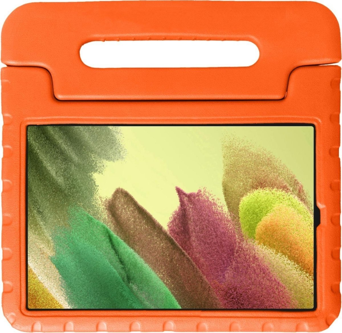 Nomfy Nomfy Samsung Galaxy Tab A7 Lite (2021) Kinderhoes met 2x screenprotector - Roze