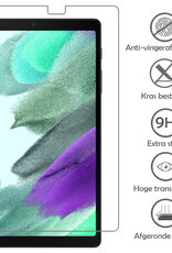 BASEY. BASEY. Samsung Galaxy Tab A7 Lite (2021) Kinderhoes met 2x screenprotector - Groen