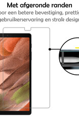 NoXx NoXx Samsung Galaxy Tab A7 Lite (2021) Kinderhoes met 2x screenprotector - Roze