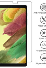 Nomfy Nomfy Samsung Galaxy Tab A7 Lite (2021) Kinderhoes met screenprotector - Oranje