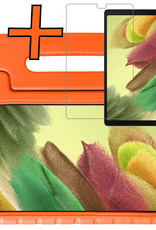 Nomfy Nomfy Samsung Galaxy Tab A7 Lite (2021) Kinderhoes met screenprotector - Roze