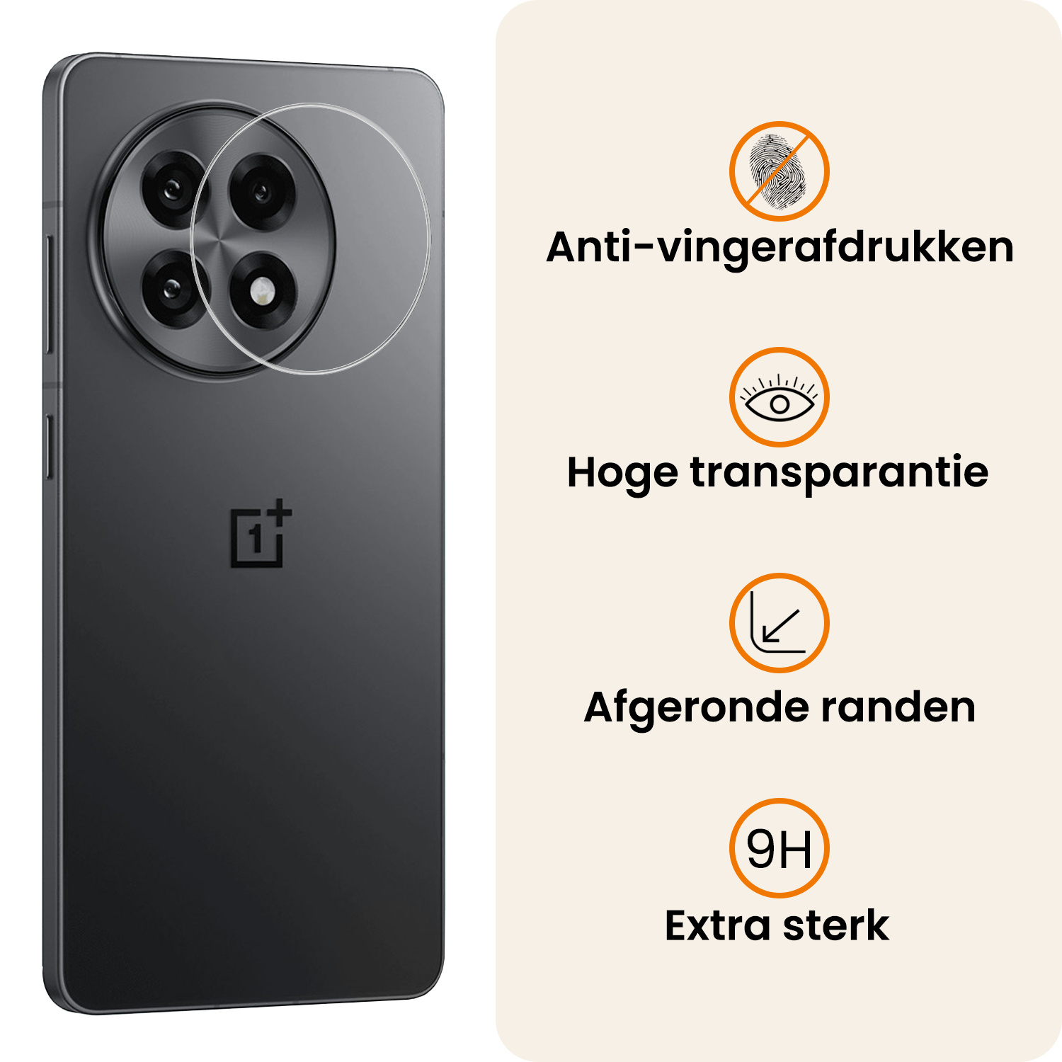 Nomfy Nomfy OnePlus 13R Camera Screenprotector