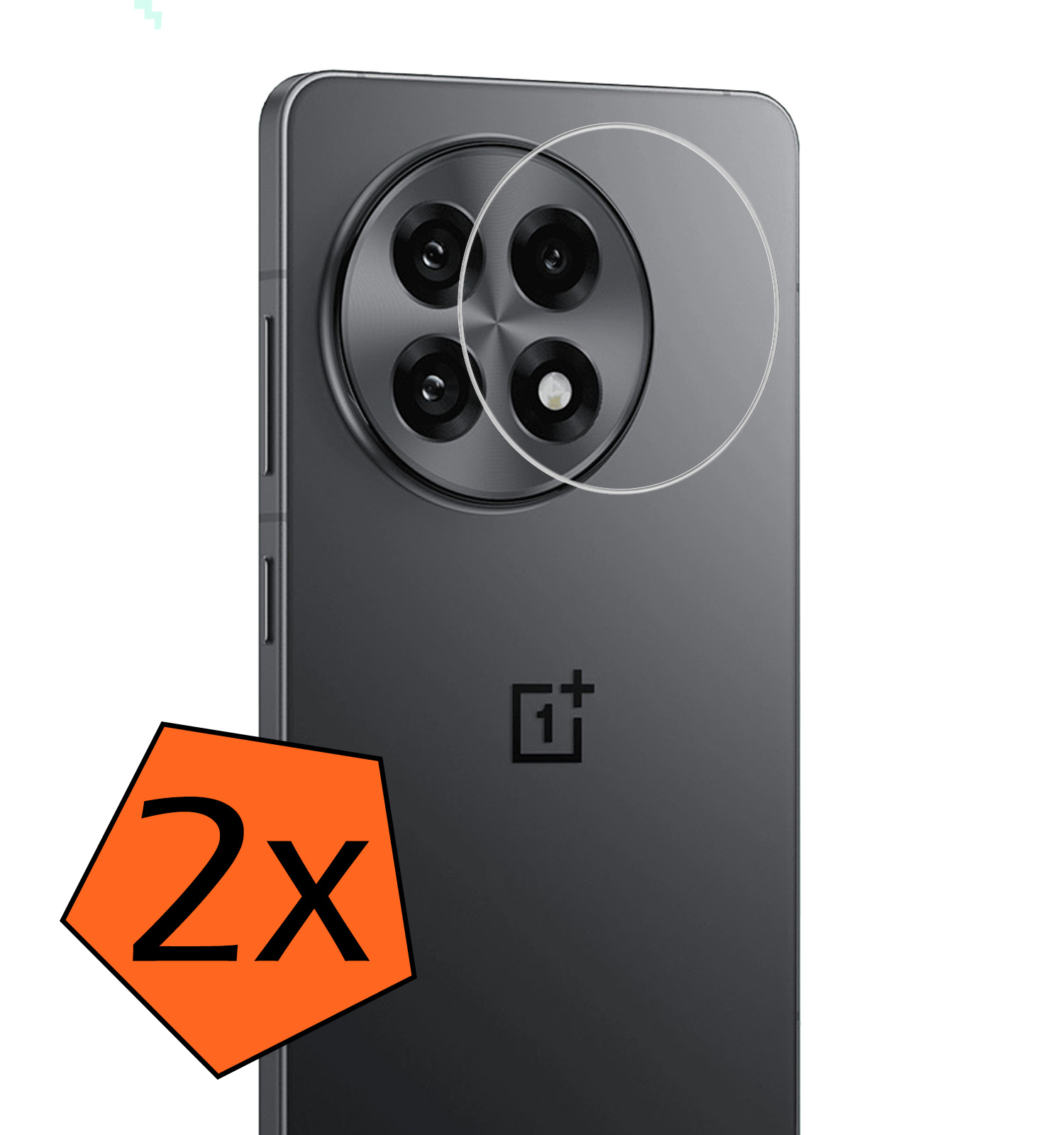 Nomfy Nomfy OnePlus 13R Camera Screenprotector - 2 PACK