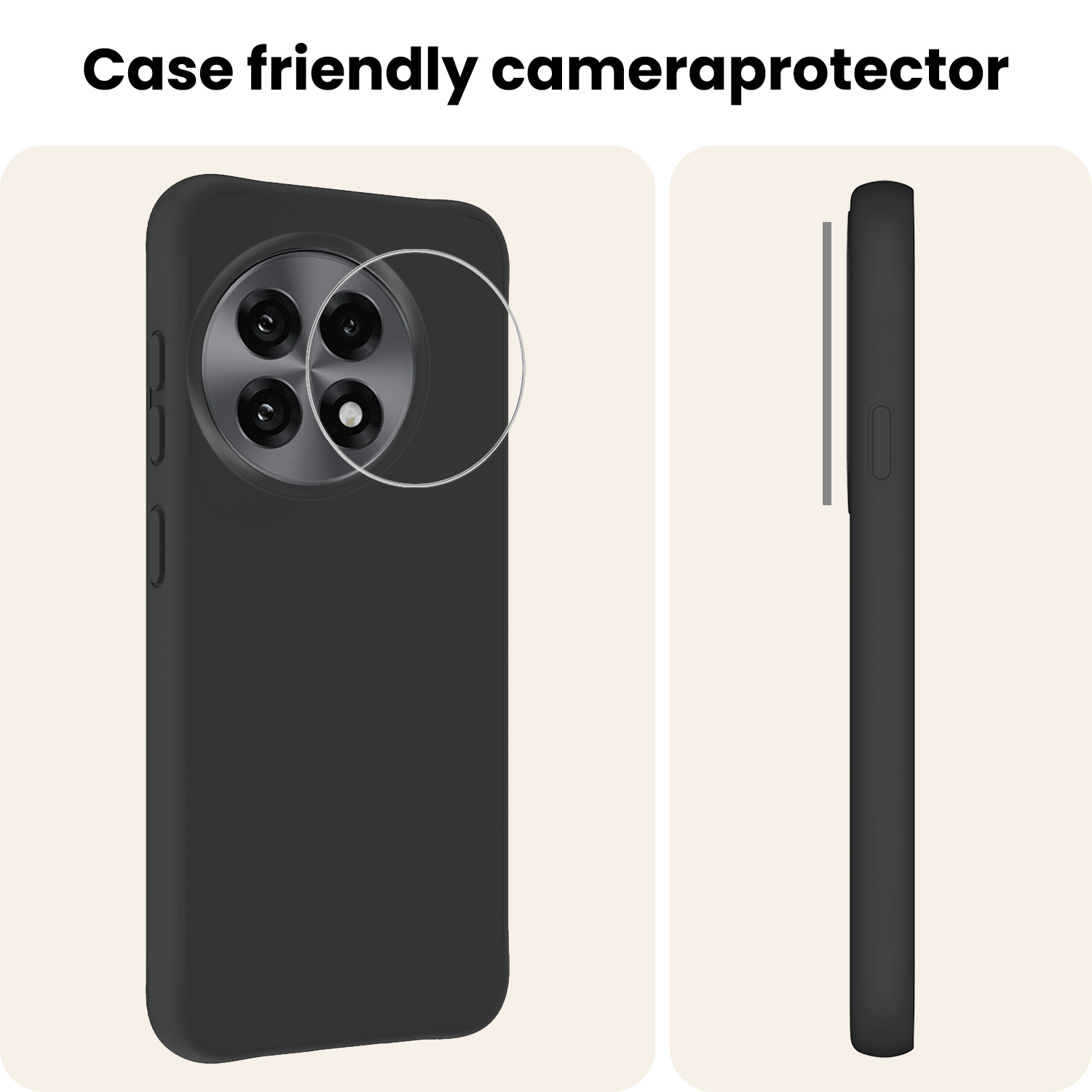 Nomfy Nomfy OnePlus 13R Camera Screenprotector - 2 PACK