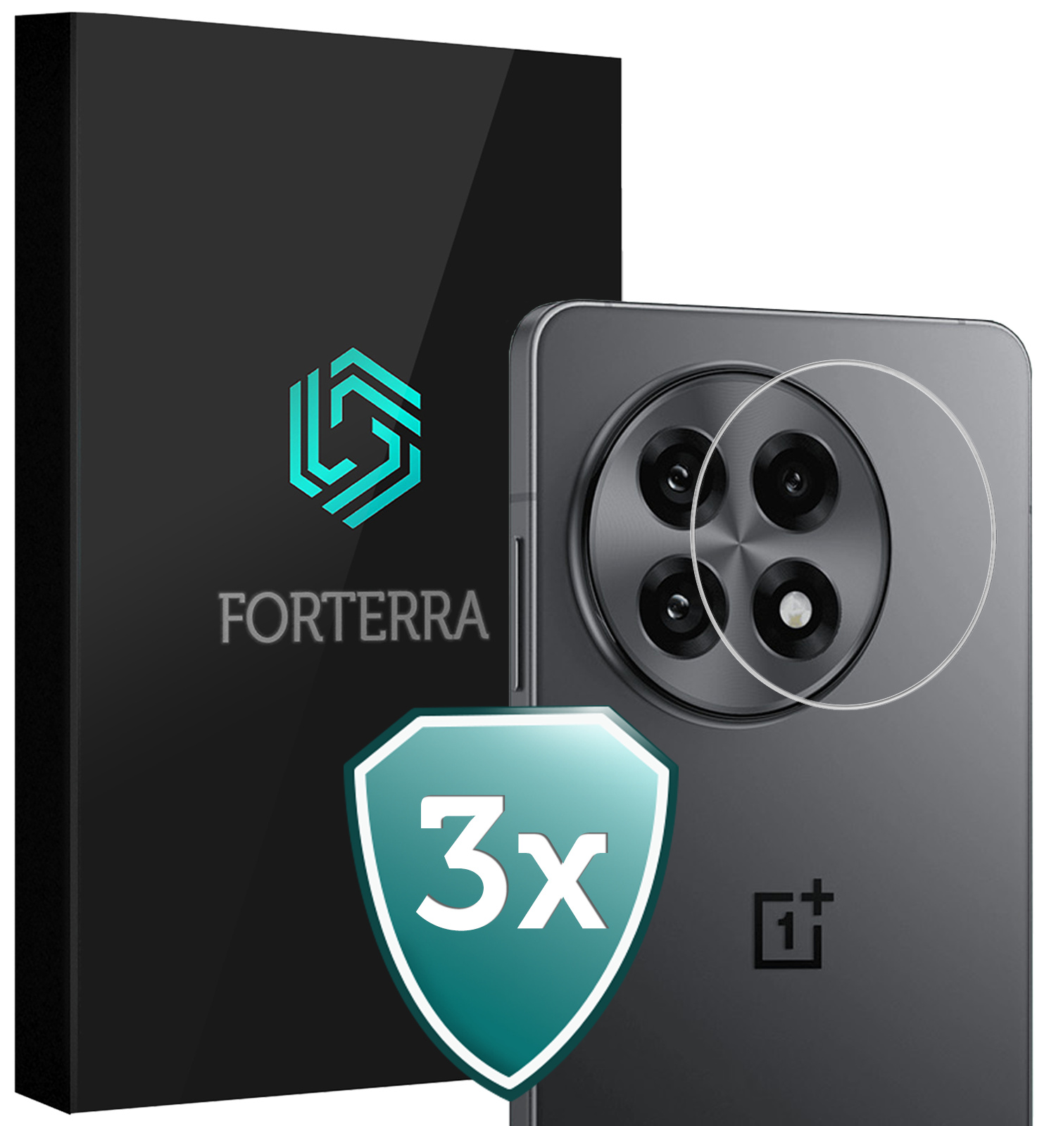 Forterra Forterra OnePlus 13R Camera Screenprotector - 3 PACK