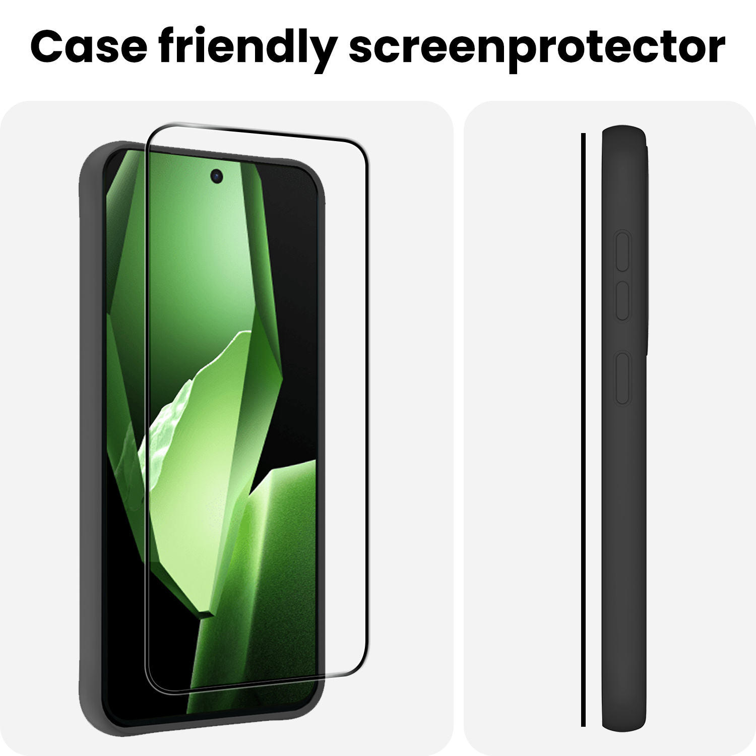 BASEY. BASEY. OnePlus 13R Screenprotector Full Cover - 3 PACK