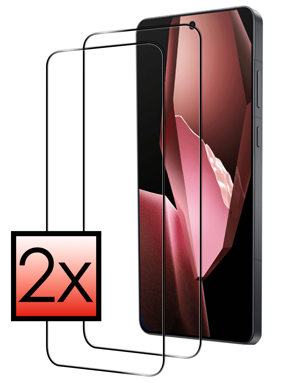 NoXx NoXx OnePlus 13R Screenprotector Full Cover - 2 PACK