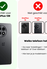 NoXx NoXx OnePlus 13R Screenprotector Full Cover - 2 PACK