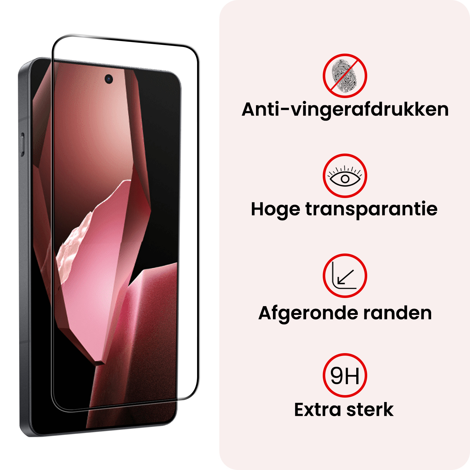 NoXx NoXx OnePlus 13R Screenprotector Full Cover - 3 PACK