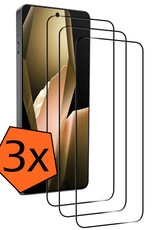 Nomfy Nomfy OnePlus 13R Screenprotector Full Cover - 3 PACK