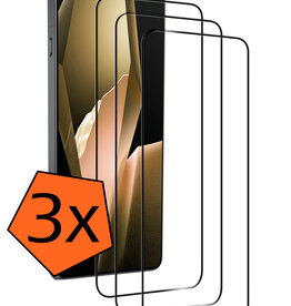 Nomfy Nomfy OnePlus 13R Screenprotector Full Cover - 3 PACK