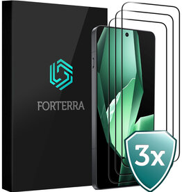 Forterra Forterra OnePlus 13R Screenprotector Full Cover - 3 PACK