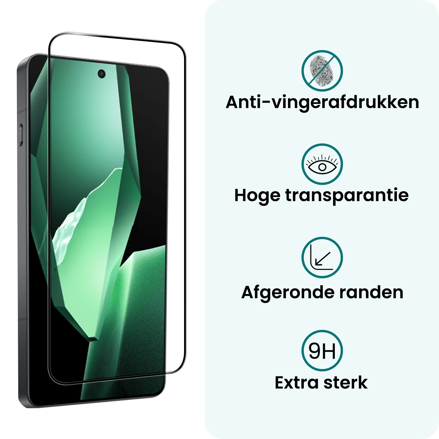 Forterra Forterra OnePlus 13R Screenprotector Full Cover - 3 PACK