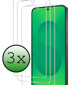 BASEY. BASEY. Samsung Galaxy S25 Plus Screenprotector Glas - 3 PACK