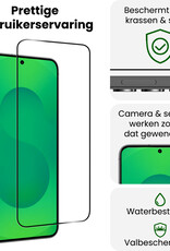 BASEY. BASEY. Samsung Galaxy S25 Plus Screenprotector Glas Full Cover - 2 PACK