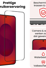 NoXx NoXx Samsung Galaxy S25 Screenprotector Glas Full Cover - 2 PACK