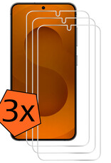 Nomfy Nomfy Samsung Galaxy S25 Screenprotector Glas - 3 PACK