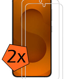 Nomfy Nomfy Samsung Galaxy S25 Plus Screenprotector Glas - 2 PACK