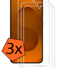 Nomfy Nomfy Samsung Galaxy S25 Plus Screenprotector Glas - 3 PACK