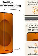 Nomfy Nomfy Samsung Galaxy S25 Plus Screenprotector Glas Full Cover - 2 PACK
