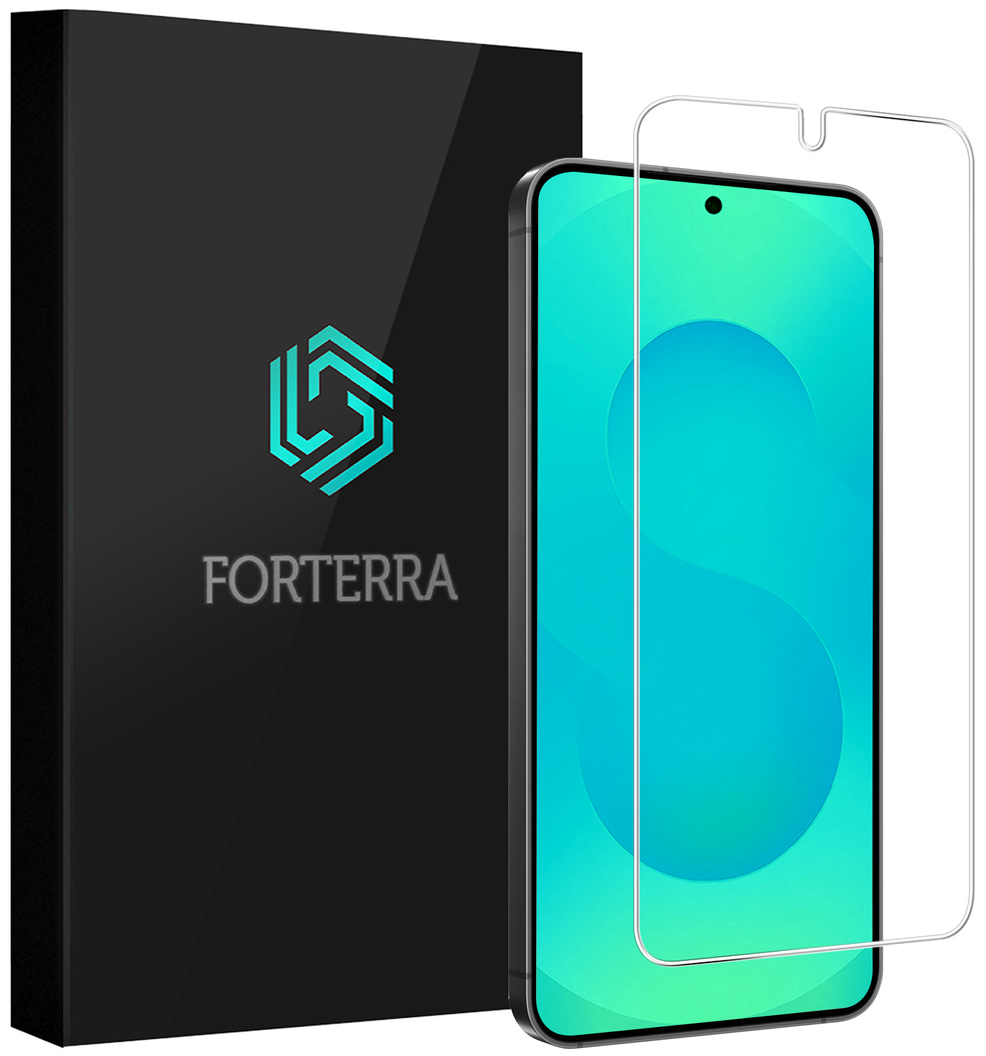 Forterra Forterra Samsung Galaxy S25 Screenprotector Glas