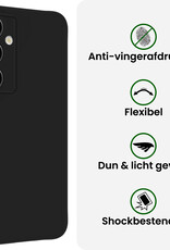BASEY. BASEY. Samsung Galaxy S25 Hoesje Siliconen - Zwart - 2 PACK