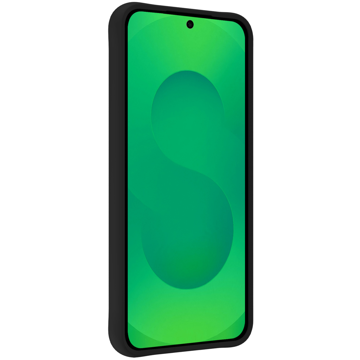 BASEY. BASEY. Samsung Galaxy S25 Hoesje Siliconen - Zwart - 2 PACK