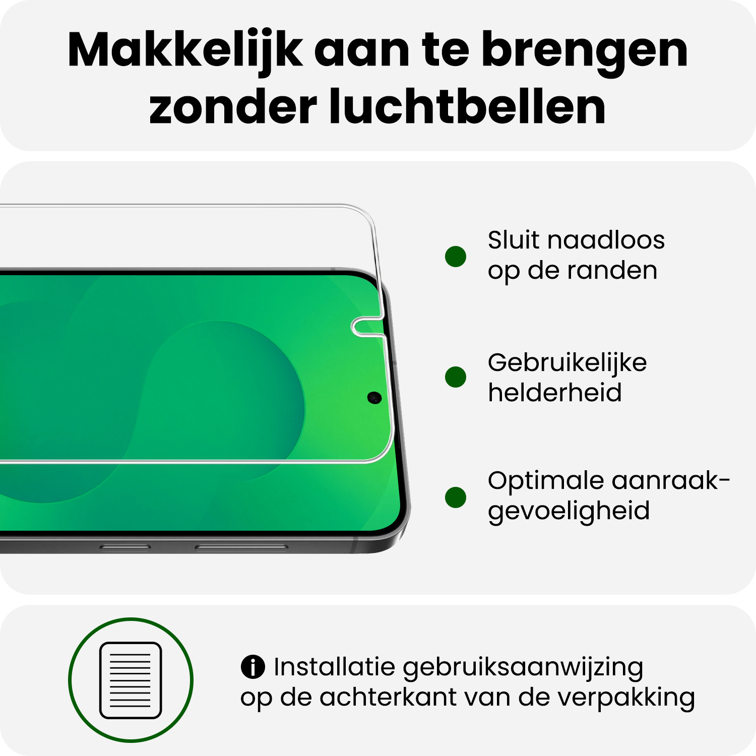 BASEY. BASEY. Samsung Galaxy S25 Hoesje Siliconen Met 2x Screenprotector - Lichtroze
