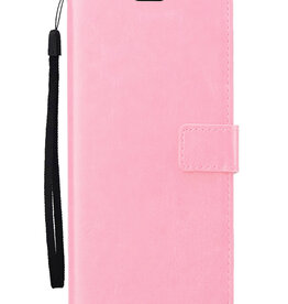 BASEY. BASEY. Samsung Galaxy S25 Hoesje Bookcase - Lichtroze